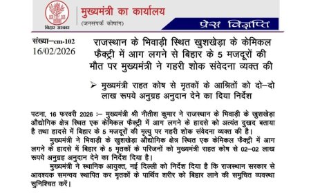 रोजी-रोटी की तलाश बनी काल: राजस्थान हादसे में घोड़ासहन के लाल की मौत, सीएम ने किया मुआवजे का एलान