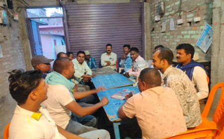 रामगढ़वा। रामगढ़वा में मनाई जाएगी बाबा साहेब की जयंती, बैठक में बनी रणनीति