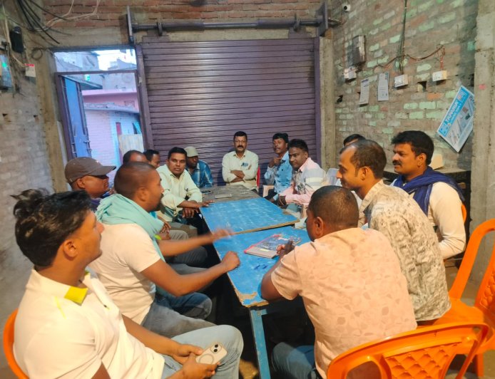 रामगढ़वा। रामगढ़वा में मनाई जाएगी बाबा साहेब की जयंती, बैठक में बनी रणनीति