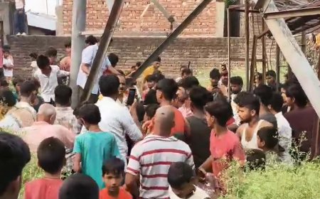 घोड़ासहन : टावर पर युवक का शव मिलने से मचा हड़कंप, जांच में जुटी पुलिस