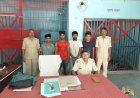 घोड़ासहन में चोरी कांड का पुलिस ने किया खुलासा: जेवर व मोबाइल के साथ 3 अभियुक्त गिरफ्तार