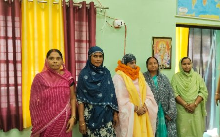 रामगढ़वा : अनुकंपा के आधार पर दिवंगत शिक्षक की पत्नी को मिली नौकरी, मध्य विद्यालय मुरला में लिपिक पद पर संभाला कार्यभार