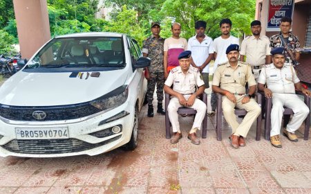 घोड़ासहन पुलिस की बड़ी सफलता, अपहृत युवक सकुशल बरामद, फिरौती मांगने वाले दो आरोपी गिरफ्तार