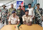ढाका : पुलिस की बड़ी कार्रवाई, घर से नलकटुआ बंदूक व दो जिंदा कारतूस बरामद, आरोपी गिरफ्तार