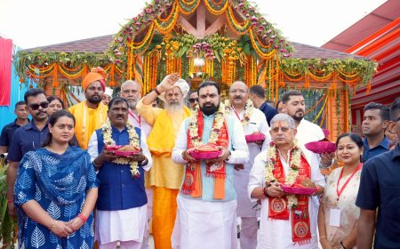 सीतामढ़ी :- जन्मभूमि ने बेटी को आज अस्थायी मंडप में दिया स्थान, 31 दिसंबर 2028 को भव्य मंदिर में लौटेंगी मां सीता