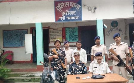 घोड़ासहन-झरोखर रोड पर वाहन जांच में फ्लिपकार्ट डिलीवरी बॉय के पास से स्मैक बरामद