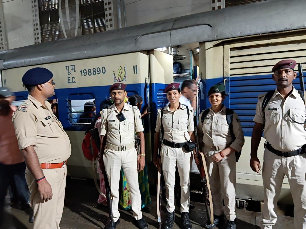 रेल यात्रियों की सुरक्षा को लेकर जीआरपी पटना सतर्क, स्टेशनों और ट्रेनों में 24 घंटे निगरानी