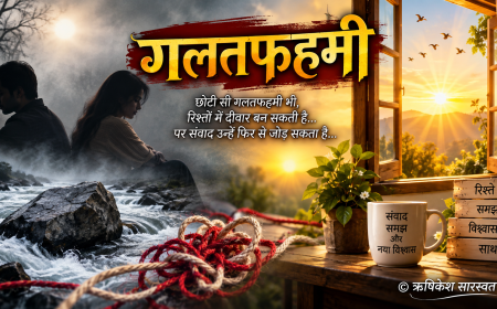 ग़लतफ़हमी - ऋषिकेश सारस्वत