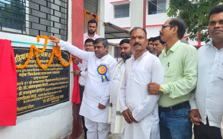 डॉ. एलकेवीडी कॉलेज ताजपुर ने पूरे किए 57 वर्ष, विधायक बोले- बजट मंजूर होते ही बनेगा बड़ा पुस्तकालय भवन