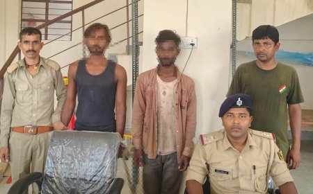 सीतामढ़ी :- चोरी की बाइक के साथ दो शातिर गिरफ्तार
