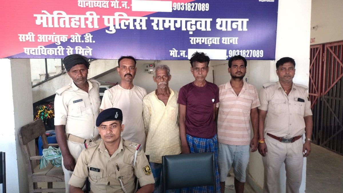 पुलिस की बड़ी कार्रवाई, चार आरोपी गिरफ्तार कर भेजे गए जेल