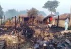 सीतामढ़ी :- गैस सिलेंडर से चार घरों में लगी आग, लाखों की संपत्ति राख