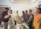 पोषण मेले में दिखी स्थानीय खाद्य विविधता, परिवार संग पहुंचे पूसा बीडीओ
