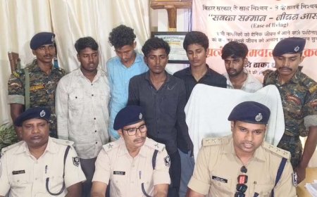 ढाका : ट्रक चोरी का पुलिस ने किया सफल उद्भेदन, पांच चोर गिरफ्तार