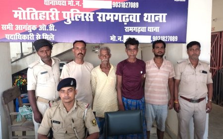 पुलिस की बड़ी कार्रवाई, चार आरोपी गिरफ्तार कर भेजे गए जेल